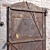 Vintage Metal Wall Door 3D model small image 3