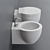 Cielo Easy Evo Wall-Hung WC 3D model small image 2