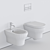 Minimalist Wall-Hung Jo WC 3D model small image 3