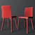 Stylish Malmo 313 Chair - Compact Design for Modern Spaces 3D model small image 2