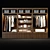 Modern Glass Wardrobe Pianca Vitrum 3D model small image 1