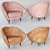Elegant Leather Armchair: Max/Vray/Corona 3D model small image 1