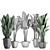 Exotic Plant Collection: Banana Palm & Ravenala 3D model small image 3