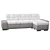 Modern Corner Sofa Truet 3D model small image 2