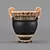 Antique Volute Krater: 450mm Height 3D model small image 1