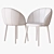 Modern Annalise Accent Chair 3D model small image 2