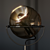 Sleek and Modern Globe Floor Lamp 3D model small image 2