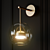 Elegant Soffio Sconce by Giopato Coombes 3D model small image 2