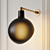 Elegant Piano Wall Sconce 3D model small image 1