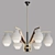 Sleek Stilnovo Chandelier 3D model small image 1