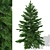 Realistic Christmas Tree for Exterior or Holiday Scenes 3D model small image 1