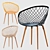 Sculpted Sidera Desk Chair - Modern Italian Design 3D model small image 1