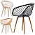 Sculpted Sidera Desk Chair - Modern Italian Design 3D model small image 2
