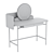 Elegant NINFEA Secretary Desk 3D model small image 3