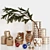 16-Piece Decor Set: Exclusively Made with CORONA! 3D model small image 1