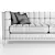 Elegant Bond Sofa: Modern Luxury 3D model small image 3