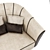 Luxury Italian Minotti GIGLIO Sofa 3D model small image 2