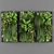 Effortless Greenery: Vertical Garden 017 3D model small image 1