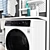 Versatile Wall-Mounted Laundry Solution 3D model small image 3