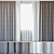 Elegant Backhausen Treccia Curtains 3D model small image 1