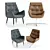 Elegant Thonet Lounge Chair 3D model small image 1