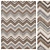 Zig Zag Wool Rug: Statement Size 3D model small image 1