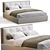 Stylish Jesse Bed Maxim - Perfect Comfort and Elegance! 3D model small image 1