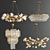 Elegant Chandelier Collection: 4 Exquisite Designs 3D model small image 1