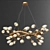 Elegant Chandelier Collection: 4 Exquisite Designs 3D model small image 2