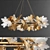 Elegant Chandelier Collection: 4 Exquisite Designs 3D model small image 3
