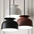 Elegant Ronde Pendant Light 3D model small image 2