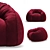 Cozy Hug Armchair: Perfect for Your Home! 3D model small image 2