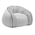 Cozy Hug Armchair: Perfect for Your Home! 3D model small image 3