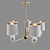 LuminousLatitude Pendant Chandelier 3D model small image 1