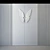  Angel Wings Metal Wall Decor 3D model small image 3