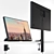 Sleek Gaming Powerhouse: Samsung 27" Monitor 3D model small image 2