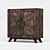 Elegant Kohana 2 Door Cabinet 3D model small image 2