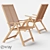 Solaris Outdoor Chair 3D model small image 1