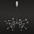 Modern OM Chandelier - ADN 6260 3D model small image 2