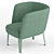 Elegant True Design Clara Armchair 3D model small image 2