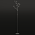 Mantra ADN 6268 OM Floor Lamp 3D model small image 2
