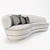 Luxurious Ignacio Sofa by Hamilton Conte 3D model small image 3