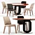 Sleek and Stylish Cattelan Italia Chair 3D model small image 1