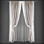 Elegant Poly Curtains - 117240 3D model small image 1