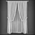 Elegant Poly Curtains - 117240 3D model small image 2