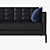 Sleek Comfort: Ac Lounge Sofa 3D model small image 2
