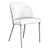 Elegant Camille Dining Chair: Italian Craftsmanship 3D model small image 2