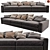 Ultra Comfort Flexform Beauty Sofa 3D model small image 1