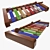 Rainbow Xylophone for Children 3D model small image 3