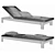 Summer Bliss Sunbed Set 3D model small image 3